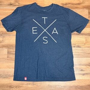 Men's Blue Graphic Tee
